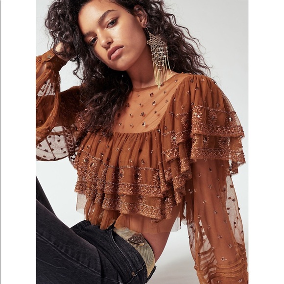 Free People Tops - FP Disco Ball Blouse